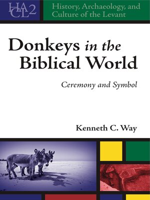 cover image of Donkeys in the Biblical World